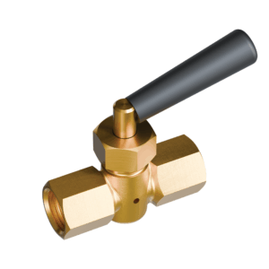 Kohout tlakoměrový nátrubkový ucpávkový